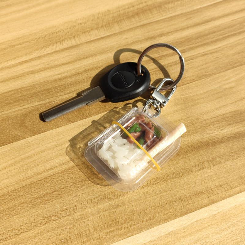 Venta al por mayor Llavero de la fiambrera del PVC